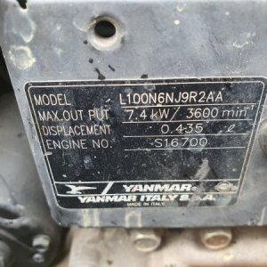foto 1t/75cm roller tandem diesel (Yanmar